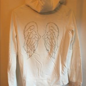 Super Model Essentials zip up hoodie